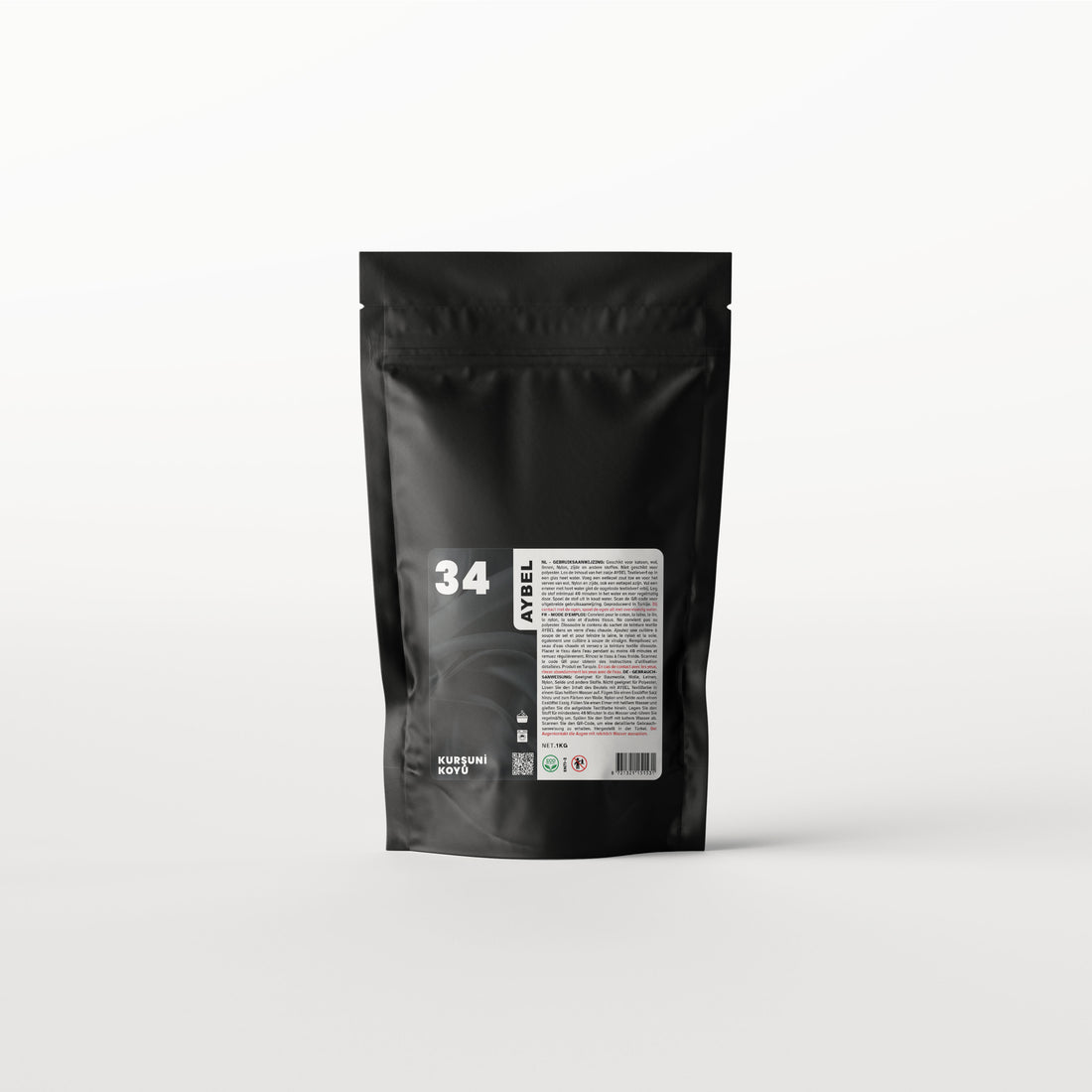 Farba Tekstylna Antracyt