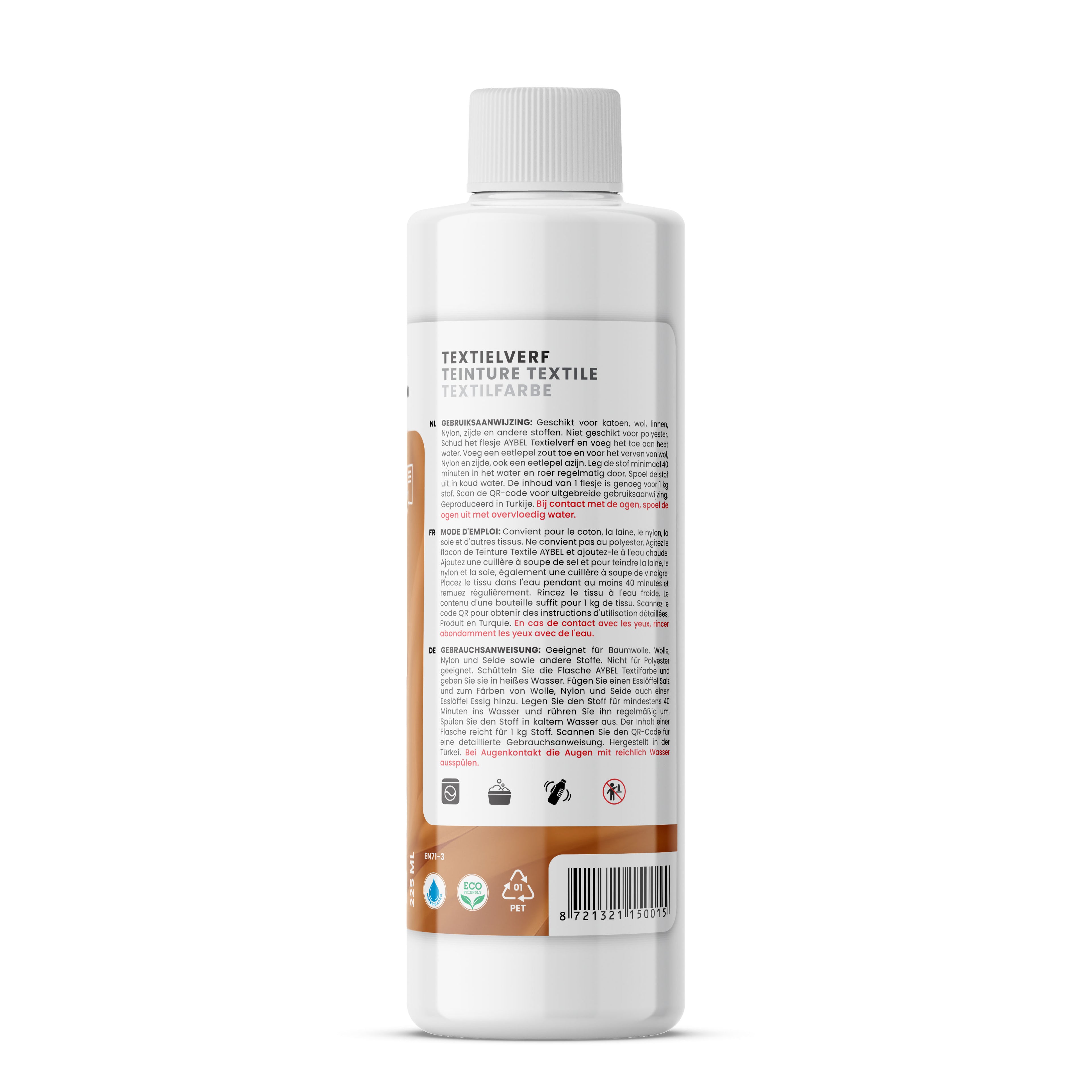 Textilfarbe Melone Orange