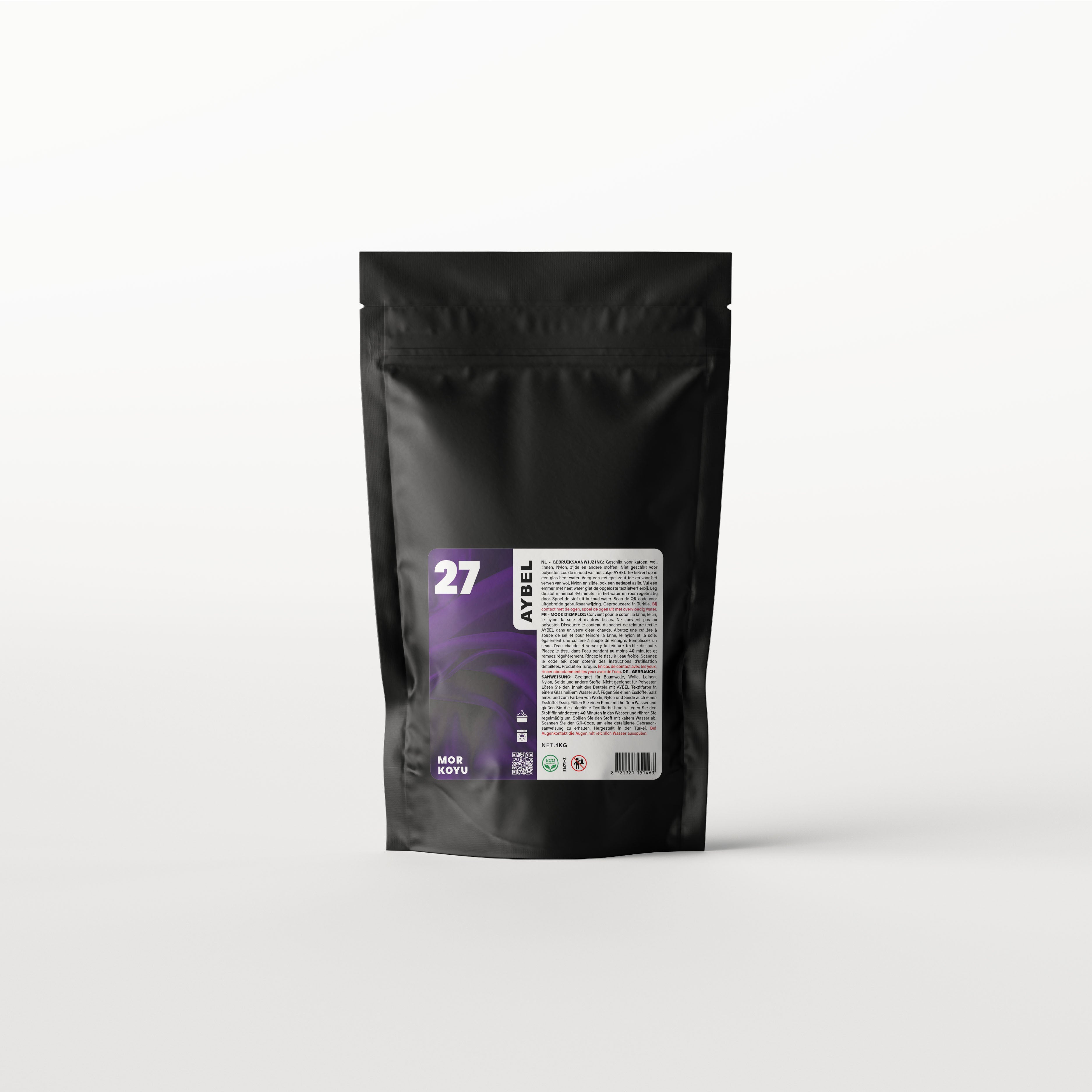 Tinte Textil Morado Oscuro